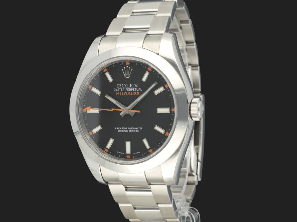 Rolex - Milgauss Black Dial 116400