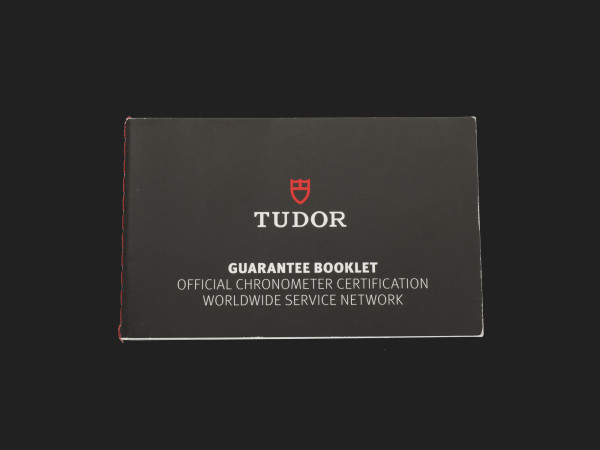 Tudor - Guarantee Booklet