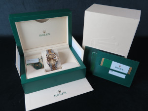 Rolex Datejust 36 Gold/Steel Champagne Dial 126233 