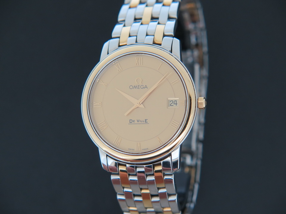 Omega De Ville Prestige Quartz Champagne Dial 4310.12.00