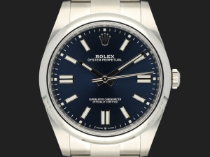 Rolex Oyster Perpetual 41 Blue Dial 124300 NEW