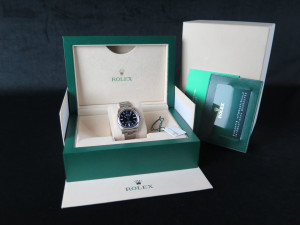 Rolex Oyster Perpetual 34 Blue Dial 124200