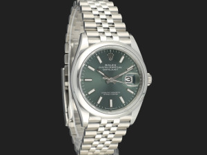 Rolex Datejust Mint Green Dial 126200 NEW