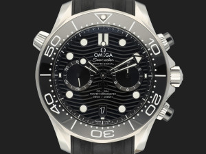 Omega Seamaster Diver 300M Co-Axial Master Chronometer Chronograph 210.32.44.51.01.001 NEW