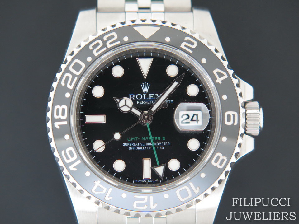 Rolex GMT Master II 116710LN JUBILEE Watches Filipucci Juweliers