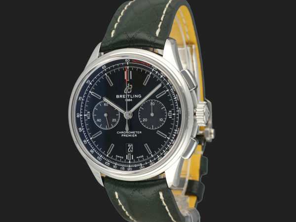 Breitling - Premier B01 Chronograph 42 Bentley British Racing Green Dial AB0118