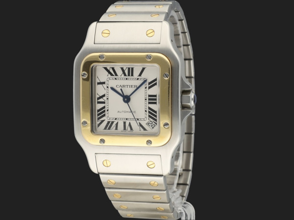 Cartier - Santos Galbee XL Gold/Steel W20099C4 / 2823