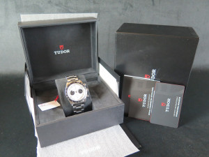 Tudor Black Bay Chrono White Dial 79360N 