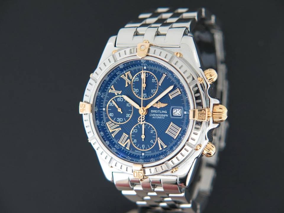 Breitling best sale blauwe wijzerplaat