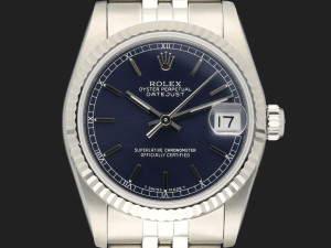 Rolex Datejust 31 Blue Dial 68274