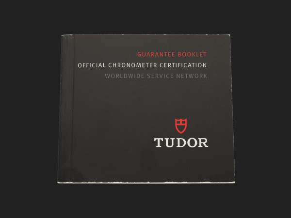 Tudor - Guarantee Booklet