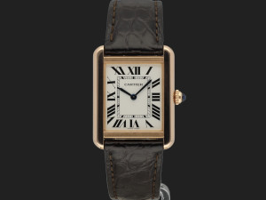 Cartier Tank Solo Small Rose Gold W5200024 / 3168 