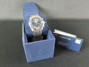 Breitling Chronomat B01 42 Blue Dial AB0134