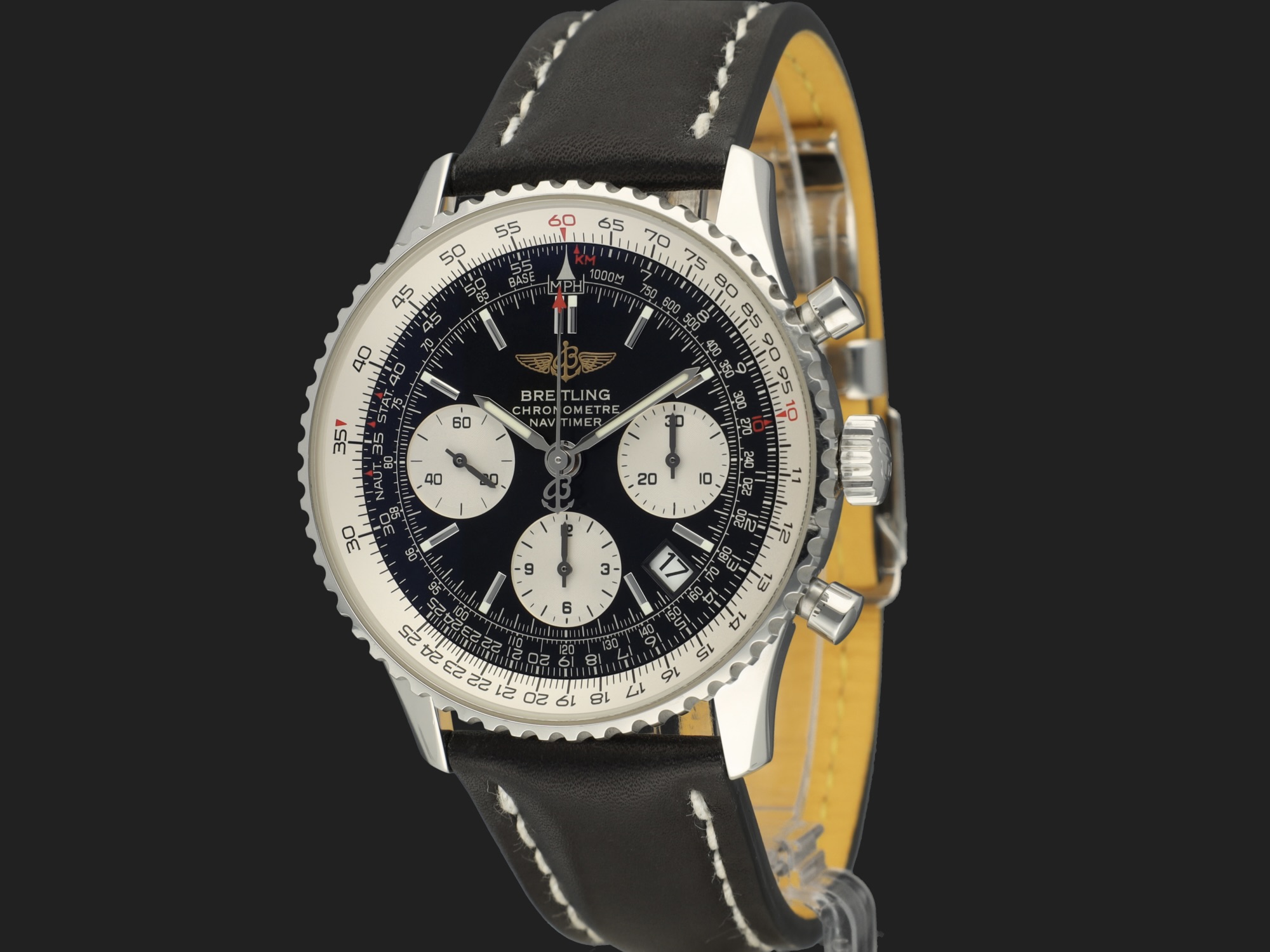 Breitling navitimer hot sale braun