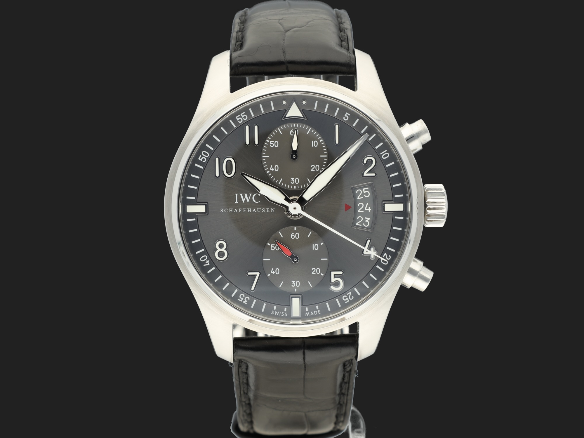 IWC Pilot s Watch Spitfire Chronograph IW387802 Uhren Filipucci Juwelers