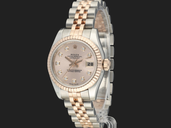 Rolex - Lady-Datejust 26 Everose/Steel Pink Diamond Dial 179171