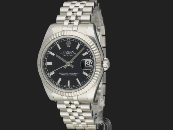 Rolex - Datejust 31 Black Dial 178274