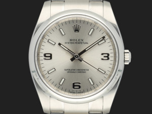 Rolex Oyster Perpetual 34 Silver Dial 114200