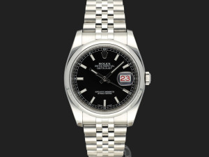 Rolex Datejust 36 Black Dial 116200