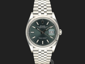 Rolex Datejust Mint Green Dial 126234