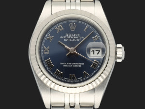 Rolex Lady-Datejust 26 Blue Roman Dial 79174