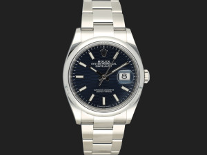 Rolex Datejust Blue Motif Dial 126200