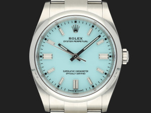 Rolex Oyster Perpetual 36 Turquoise Dial 126000 