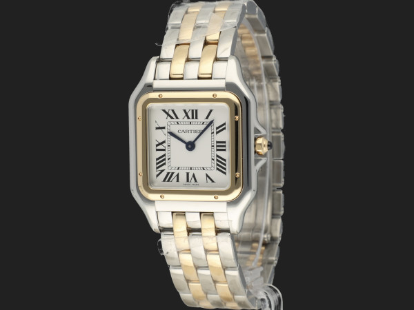 Cartier - Panthere MM Gold/Steel W2PN0007 NEW 