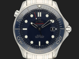 Omega Seamaster Diver 300M Co-Axial Master Chronometer Blue Dial 212.30.41.20.03.001 