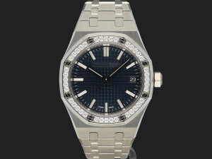 Audemars Piguet Royal Oak 15551ST.ZZ.1356ST.02 Blue Dial 