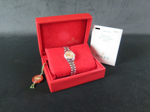 Rolex Lady-Datejust 26 Silver Dial 79174