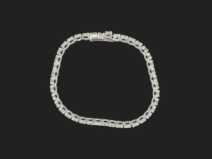 Overig Tennis Bracelet 18k White Gold NEW