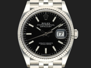 Rolex Datejust Black Dial 126234