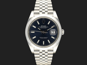 Rolex Datejust 41 Blue Dial 126300