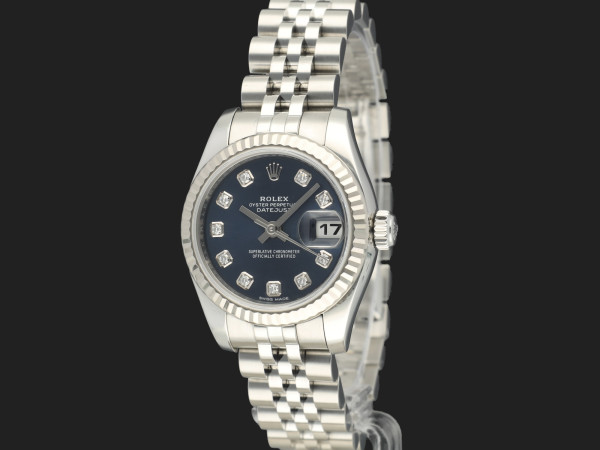 Rolex - Lady-Datejust 26 Blue Diamond Dial 179174