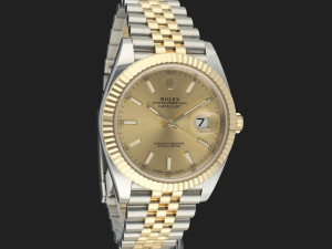 Rolex Datejust 41 Gold/Steel Champagne Dial 126333