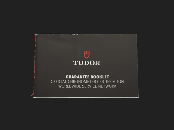 Tudor - Guarantee Booklet