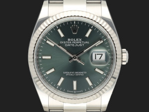 Rolex Datejust Mint Green Dial 126234