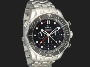 Omega Seamaster Diver 300M Co-Axial GMT Chronograph 212.30.44.52.01.001