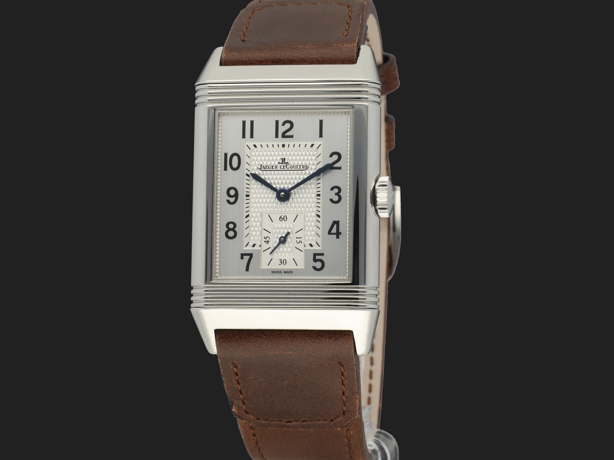 Jaeger LeCoultre Reverso Classic Large Small Second Q3858522 Watches Filipucci Juweliers