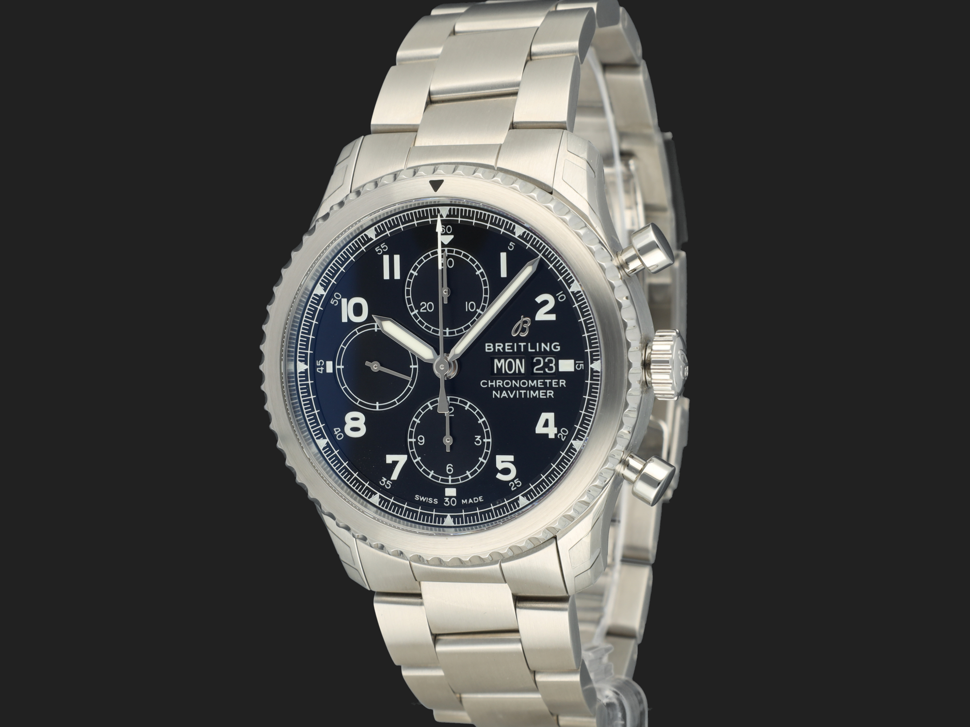 Breitling navitimer 8 chronograph 43 blacksteel sale