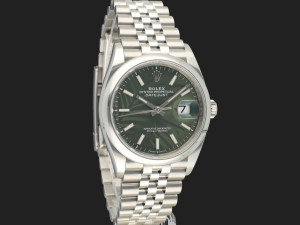 Rolex Datejust 36 Palm Motif Green Dial 126200