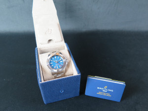 Breitling Avenger Automatic GMT 44 Blue Dial A32320 NEW