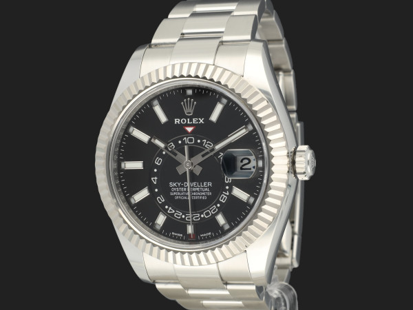 Rolex - Sky-Dweller Black Dial 326934