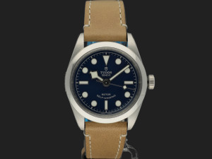 Tudor Heritage Black Blue 32 Black Dial 79580 NEW