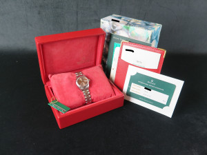 Rolex Lady-Datejust 26 Pink Roman Dial 79174