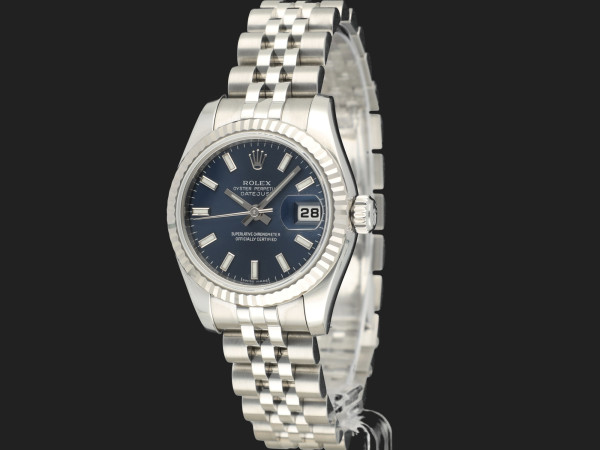 Rolex - Lady-Datejust 26 Blue Dial 179174