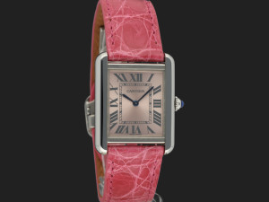 Cartier Tank Solo Small Pink Dial W5200000 / 3170