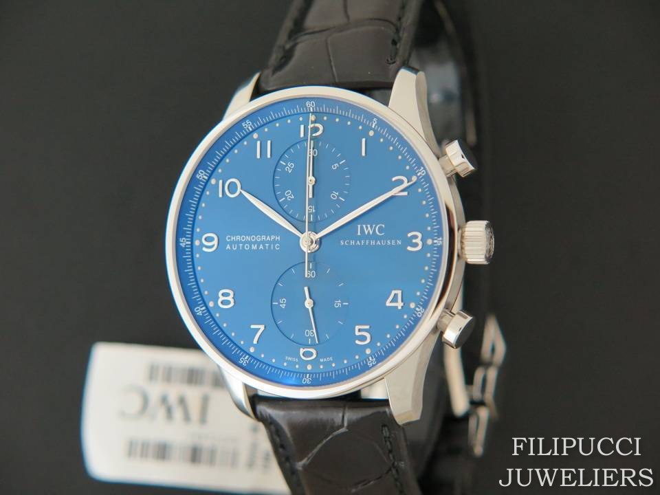 IWC Portugieser Chrono NEW IW371491 Watches Filipucci Juweliers