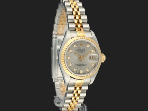 Rolex Lady-Datejust 26 Grey 'Jubilee' Diamond Dial 69173